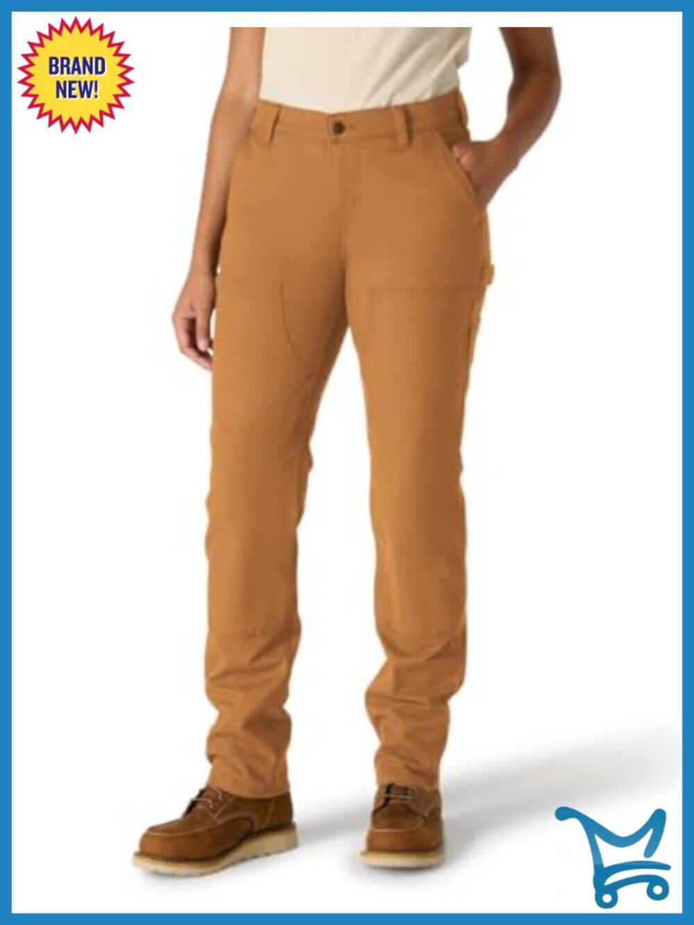 Rugged Flex Relaxed Fit Double-Front Cargo Pants